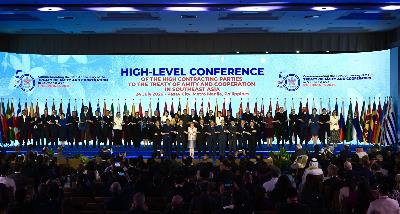 Dep. FM of the I.R.Iran Attends the High- Level Conference of the High Contracting Parties of the TAC in Manila